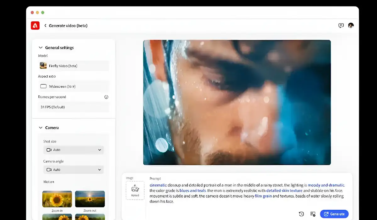 Adobe launches Firefly Video